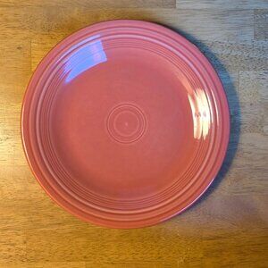 Fiestaware Classic Rim Dinner Plate in Persimmon